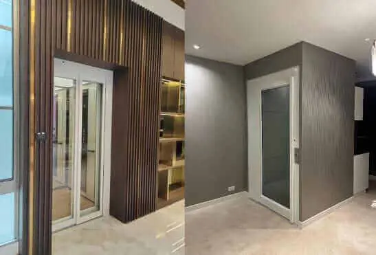 9 คำแนะนำ เรื่องการติดตั้งลิฟท์บ้านสำหรับบ้านรีโนเวท 33 kalea-homelift-door-house-indoor-finish