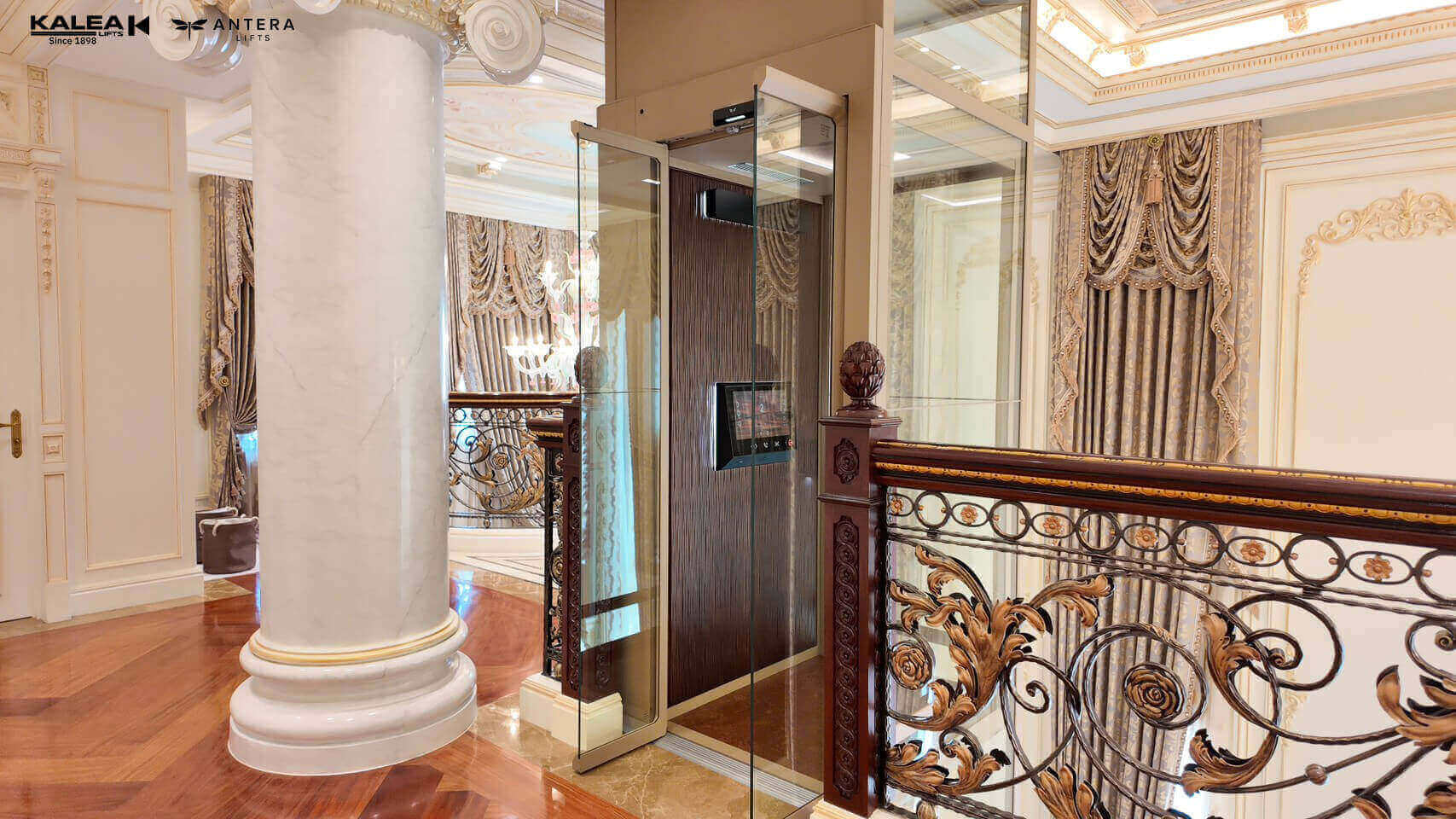 แบรนด์ลิฟท์ยุโรป Antera Lift ลิฟท์บ้านหรู ลิฟท์กระจก8