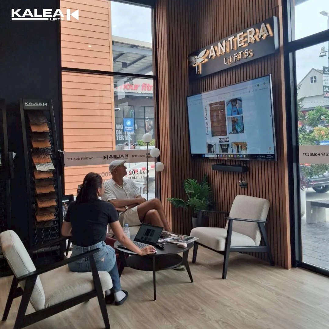 KALEA Lift & ANTERA Lift at Pattaya KALEA Lift & ANTERA Lift โชว์รูมสาขาชลบุรี จังหวัดพัทยา ลิฟต์บ้านสุดหรู Luxury ไม่เหมือนใคร